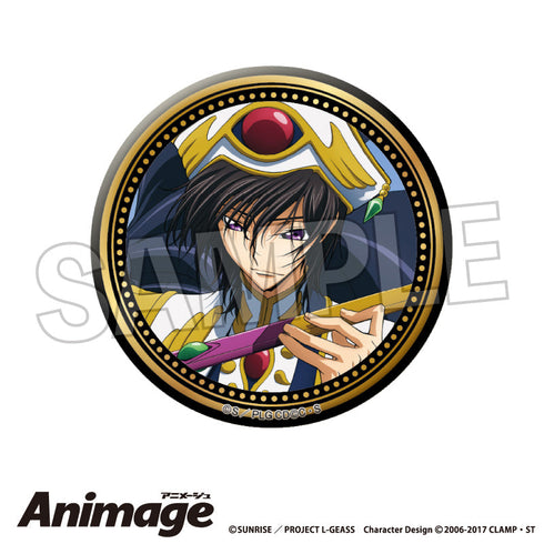 『コードギアス 反逆のルルーシュ』Animageギラギラ缶バッジ vol.3 O